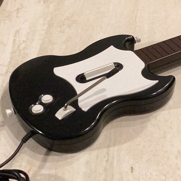 Guitar Hero Ps2 Guitar Wired PlayStation 2 & 4 Games Red Octane World Tour Rock - Picture 14 of 16